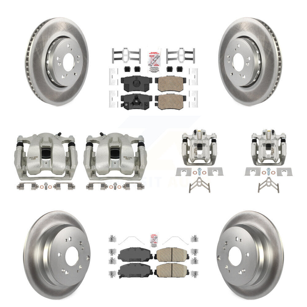 Transit Auto KCG-102645N Disc Brake Kit for 2016-2018 Acura RDX - Front and Rear product image