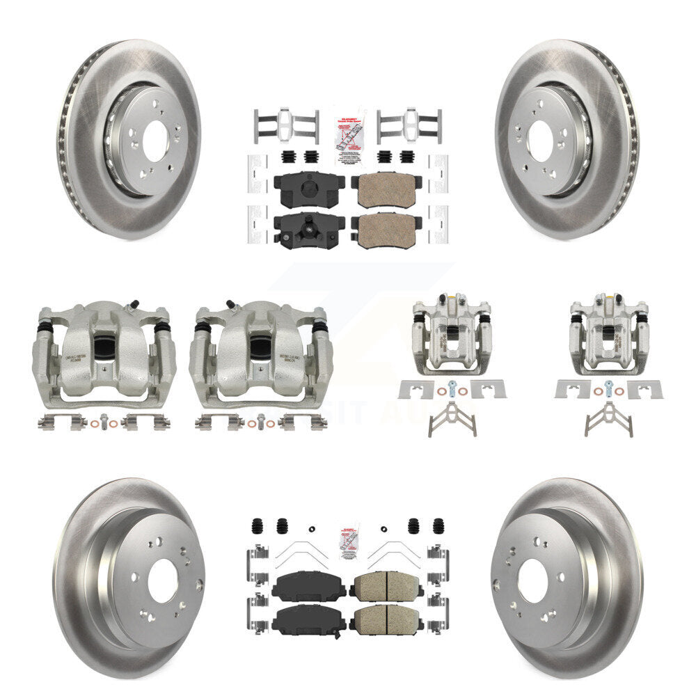 Transit Auto KCG-102646N Disc Brake Kit for 2016-2018 Acura RDX - Front and Rear product image