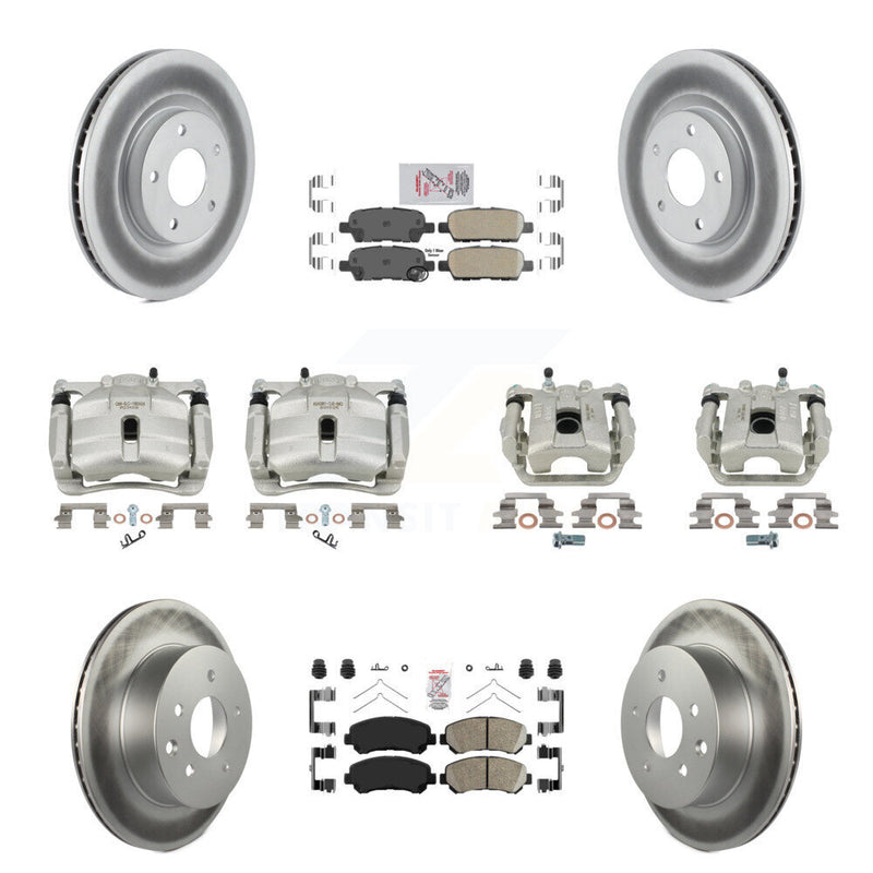Transit Auto KCG-102647N Disc Brake Kit for 2008-2015 Nissan Rogue Select, Nissan Rogue - Front and Rear product image