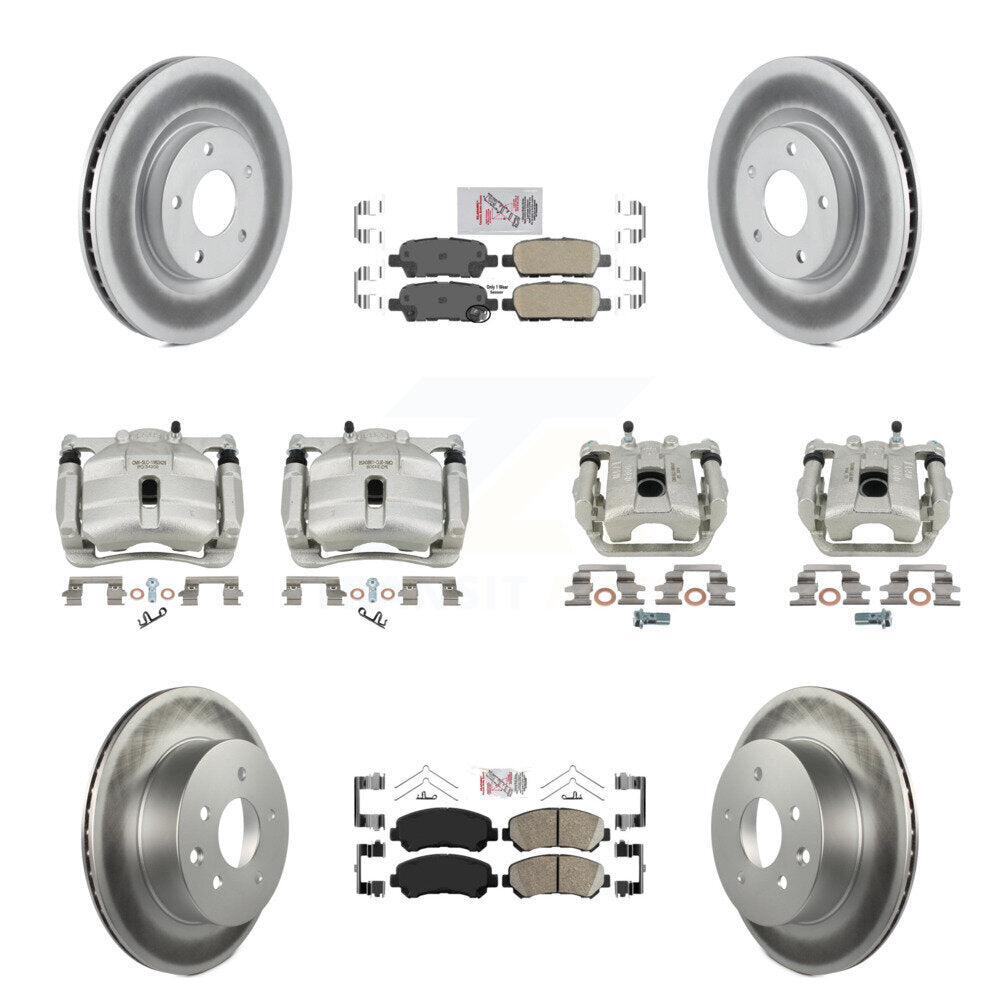 Transit Auto KCG-102648N Disc Brake Kit for 2008-2015 Nissan Rogue Select, Nissan Rogue - Front and Rear product image