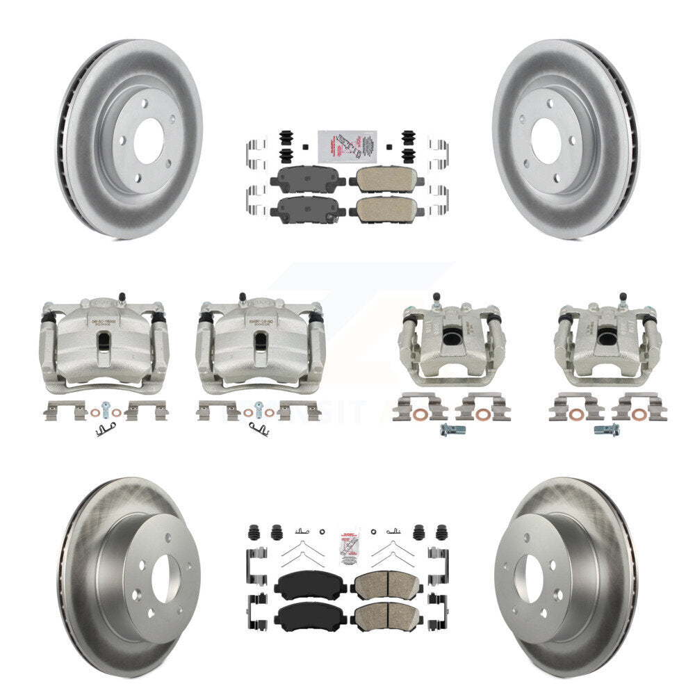 Transit Auto KCG-102649N Disc Brake Kit for 2008-2015 Nissan Rogue Select, Nissan Rogue - Front and Rear product image