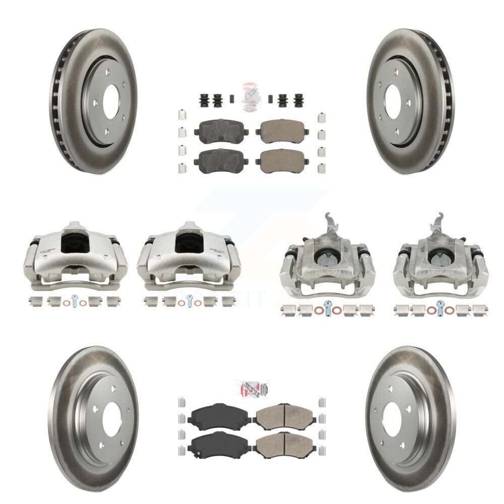 Transit Auto KCG-102652N Disc Brake Kit for 2009-2011 Dodge Journey - Front and Rear product image