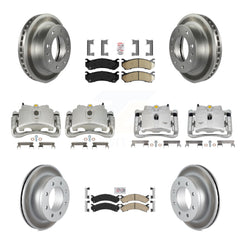 Transit Auto KCG-102656N Disc Brake Kit for 1999-2013 Chevrolet Suburban 2500, GMC Yukon XL 2500, Chevrolet Silverado 2500 HD & more - Front and Rear product image