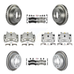 Transit Auto KCG-102658N Disc Brake Kit for 1999-2013 Chevrolet Suburban 2500, GMC Yukon XL 2500, Chevrolet Silverado 2500 HD & more - Front and Rear product image