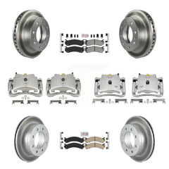 Transit Auto KCG-102659N Disc Brake Kit for 1999-2013 Chevrolet Suburban 2500, GMC Yukon XL 2500, Chevrolet Silverado 2500 HD & more - Front and Rear product image