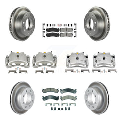 Transit Auto KCG-102660N Disc Brake Kit for 1999-2013 Chevrolet Suburban 2500, GMC Yukon XL 2500, Chevrolet Silverado 2500 HD & more - Front and Rear product image