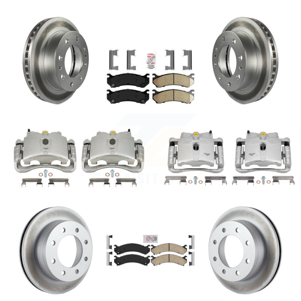 Transit Auto KCG-102662N Disc Brake Kit for 1999-2009 Chevrolet Silverado 1500 HD Classic, Chevrolet Suburban 2500, GMC Sierra 1500 HD Classic & more - Front and Rear product image