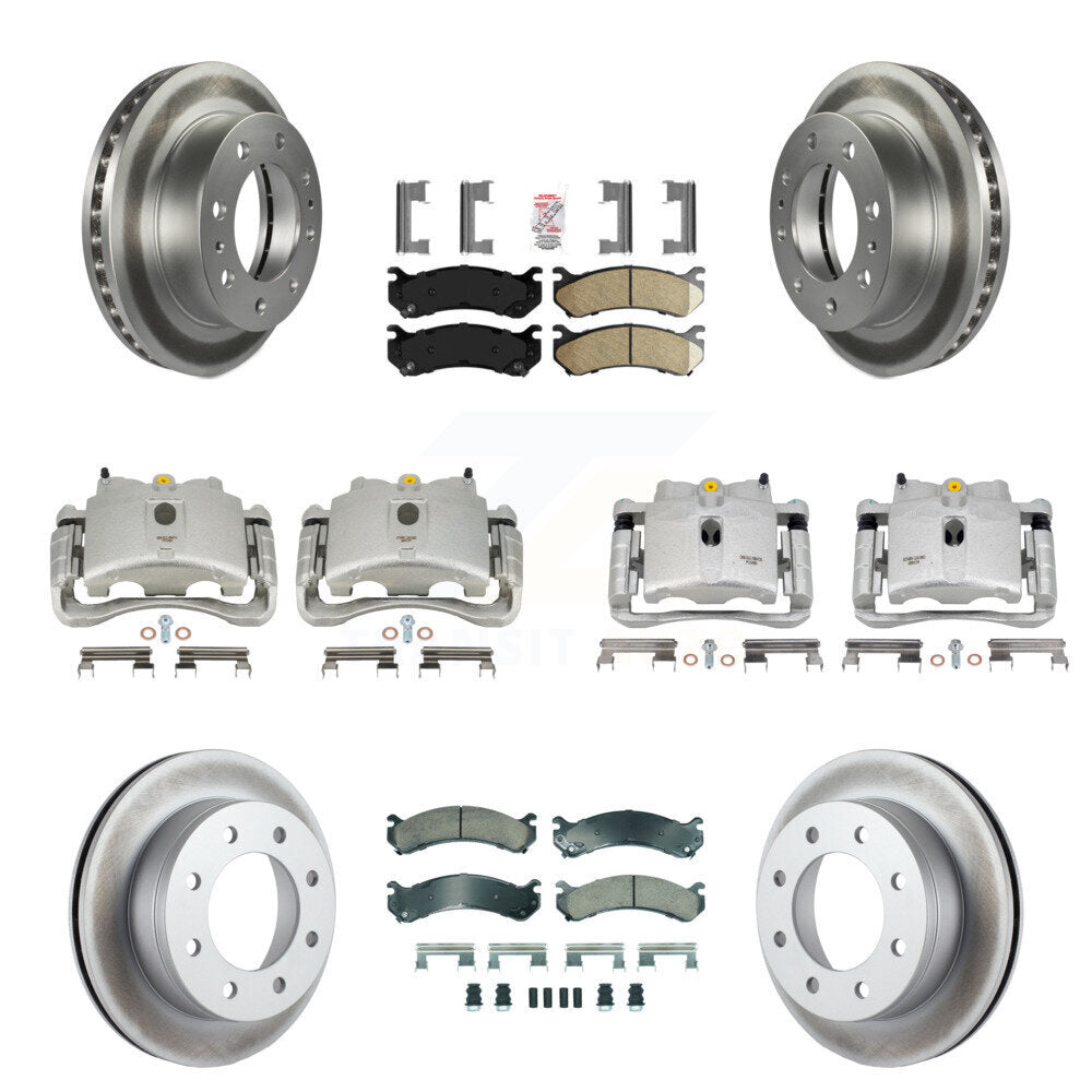 Transit Auto KCG-102663N Disc Brake Kit for 1999-2009 Chevrolet Silverado 1500 HD Classic, Chevrolet Suburban 2500, GMC Sierra 1500 HD Classic & more - Front and Rear product image