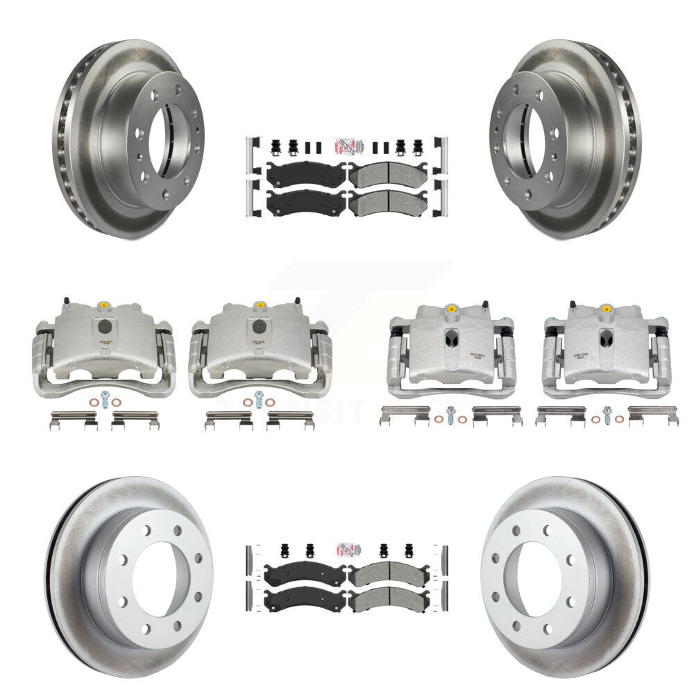 Transit Auto KCG-102664N Disc Brake Kit for 1999-2009 Chevrolet Silverado 1500 HD Classic, Chevrolet Suburban 2500, GMC Sierra 1500 HD Classic & more - Front and Rear product image