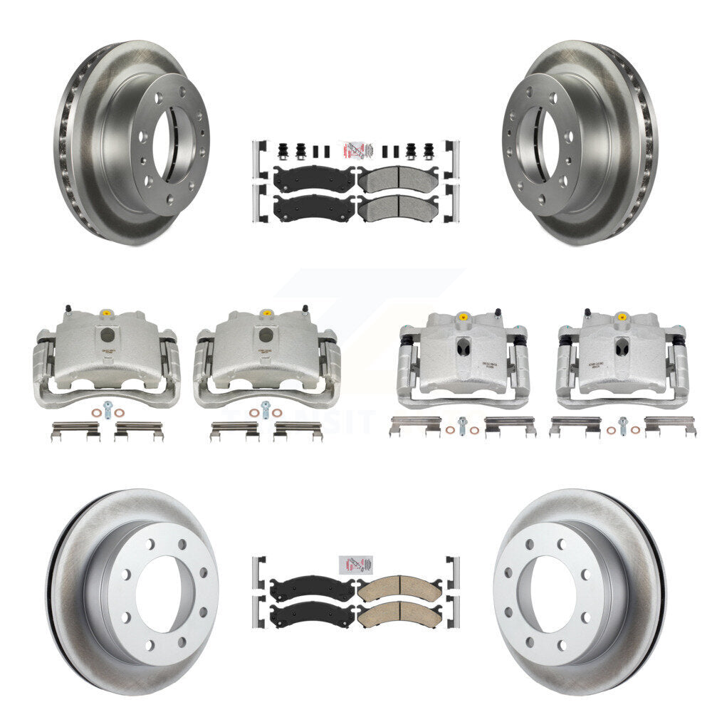 Transit Auto KCG-102665N Disc Brake Kit for 1999-2009 Chevrolet Silverado 1500 HD Classic, Chevrolet Suburban 2500, GMC Sierra 1500 HD Classic & more - Front and Rear product image