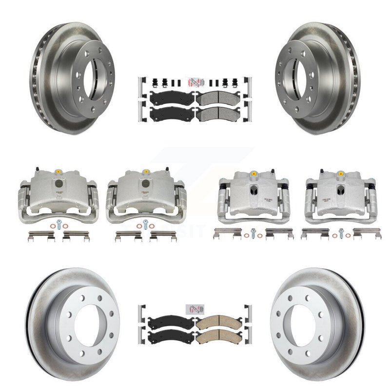 Transit Auto KCG-102665N Disc Brake Kit for 1999-2009 Chevrolet Silverado 1500 HD Classic, Chevrolet Suburban 2500, GMC Sierra 1500 HD Classic & more - Front and Rear product image