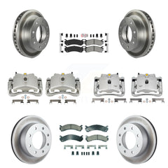 Transit Auto KCG-102666N Disc Brake Kit for 1999-2009 Chevrolet Silverado 1500 HD Classic, Chevrolet Suburban 2500, GMC Sierra 1500 HD Classic & more - Front and Rear product image