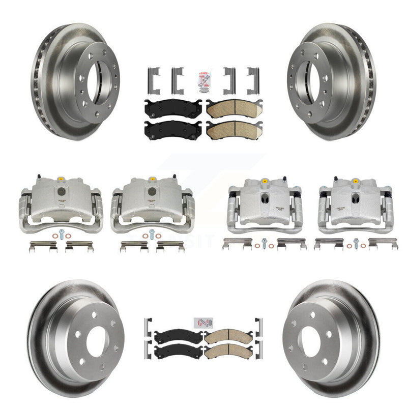 Transit Auto KCG-102668N Disc Brake Kit for 2003 Chevrolet Silverado 2500, Chevrolet Silverado 2500 HD, Chevrolet Suburban 2500 & more - Front and Rear product image