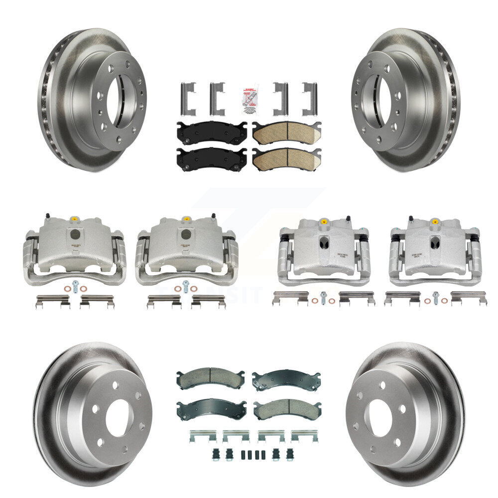 Transit Auto KCG-102669N Disc Brake Kit for 2003 Chevrolet Silverado 2500, Chevrolet Silverado 2500 HD, Chevrolet Suburban 2500 & more - Front and Rear product image