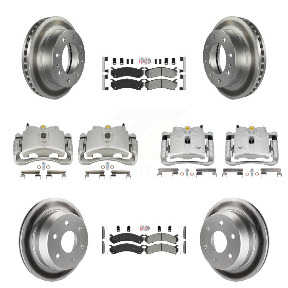 Transit Auto KCG-102670N Disc Brake Kit for 2003 Chevrolet Silverado 2500, Chevrolet Silverado 2500 HD, Chevrolet Suburban 2500 & more - Front and Rear product image