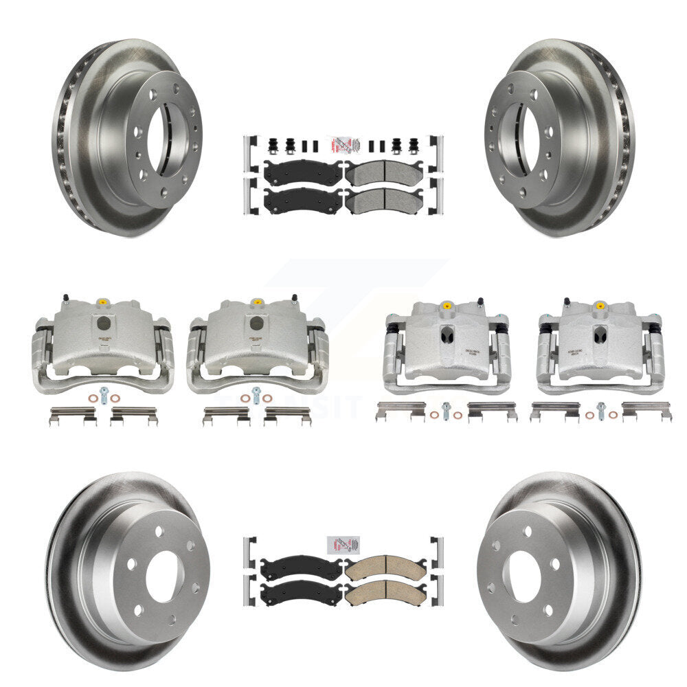 Transit Auto KCG-102671N Disc Brake Kit for 2003 Chevrolet Silverado 2500, Chevrolet Silverado 2500 HD, Chevrolet Suburban 2500 & more - Front and Rear product image