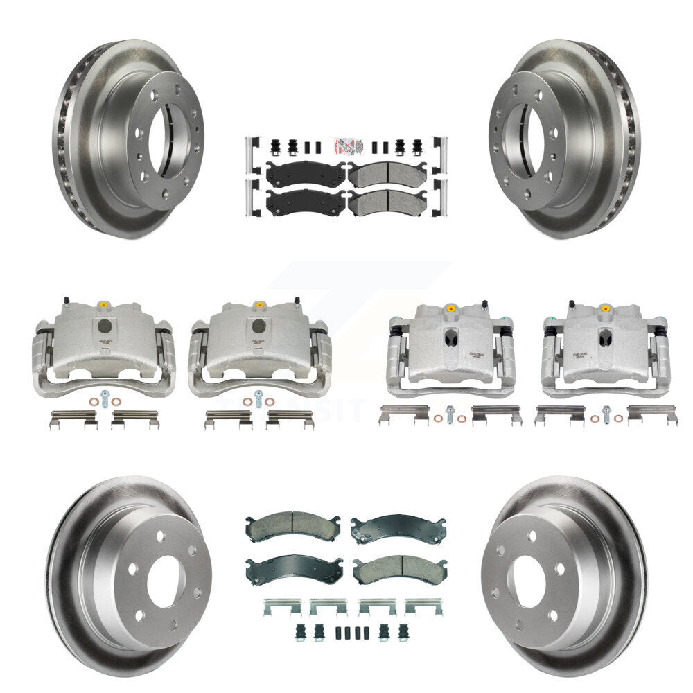 Transit Auto KCG-102672N Disc Brake Kit for 2003 Chevrolet Silverado 2500, Chevrolet Silverado 2500 HD, Chevrolet Suburban 2500 & more - Front and Rear product image