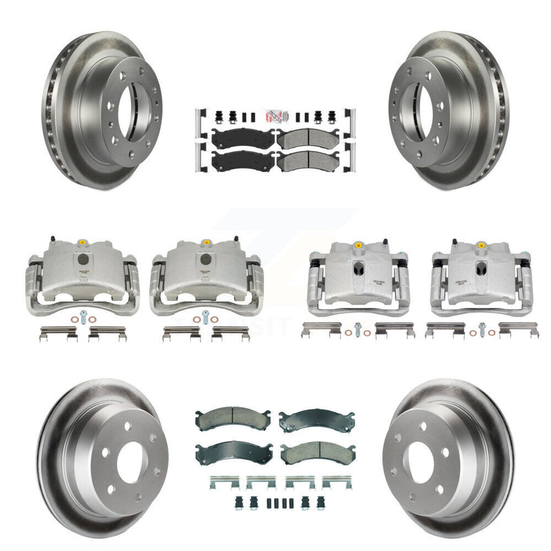 Transit Auto KCG-102672N Disc Brake Kit for 2003 Chevrolet Silverado 2500, Chevrolet Silverado 2500 HD, Chevrolet Suburban 2500 & more - Front and Rear product image