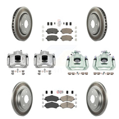 Transit Auto KCG-102673N Disc Brake Kit for 2008-2012 Ram C/V, Volkswagen Routan, Chrysler Town & Country & more - Front and Rear product image