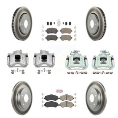 Transit Auto KCG-102674N Disc Brake Kit for 2008-2012 Ram C/V, Volkswagen Routan, Chrysler Town & Country & more - Front and Rear product image