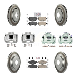 Transit Auto KCG-102675N Disc Brake Kit for 2008-2012 Ram C/V, Volkswagen Routan, Chrysler Town & Country & more - Front and Rear product image