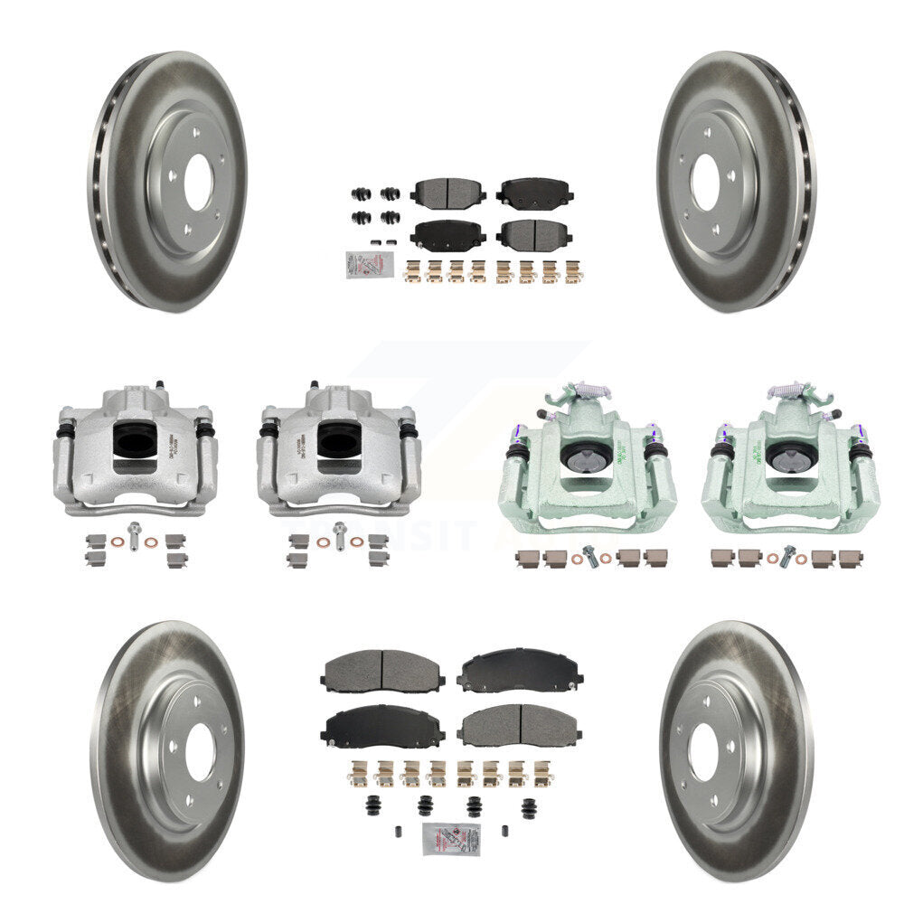 Transit Auto KCG-102681N Disc Brake Kit for 2012 Ram C/V - Front and Rear product image