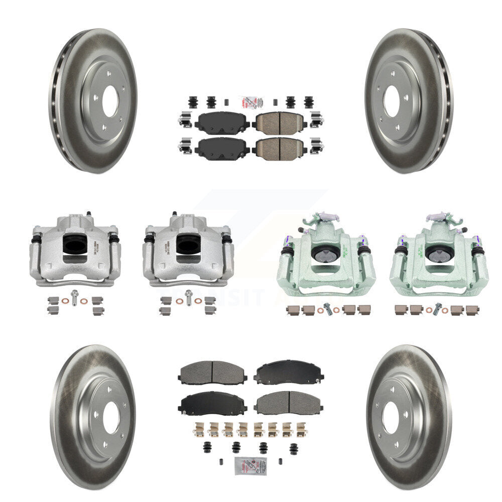 Transit Auto KCG-102684N Disc Brake Kit for 2012 Ram C/V - Front and Rear product image