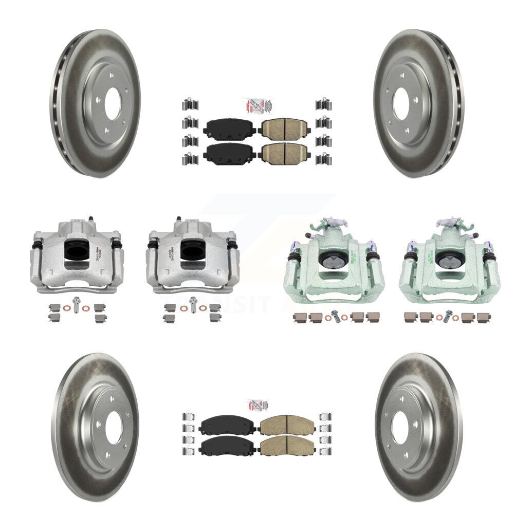 Transit Auto KCG-102686N Disc Brake Kit for 2012 Ram C/V - Front and Rear product image
