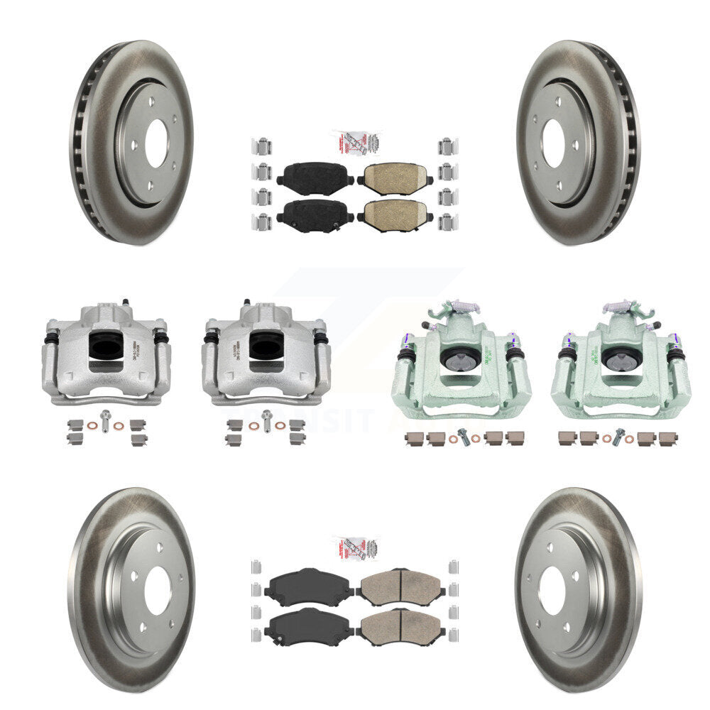 Transit Auto KCG-102689N Disc Brake Kit for 2012 Ram C/V - Front and Rear product image