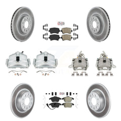 Transit Auto KCG-102697N Disc Brake Kit for 2006-2008 Volkswagen GTI - Front and Rear product image