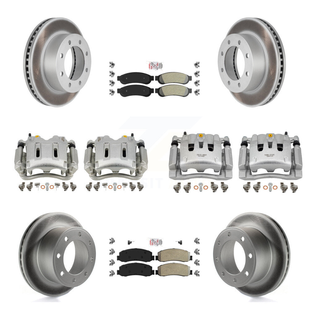Transit Auto KCG-102699N Disc Brake Kit for 2010-2012 Ford F-250 Super Duty, Ford F-350 Super Duty - Front and Rear product image