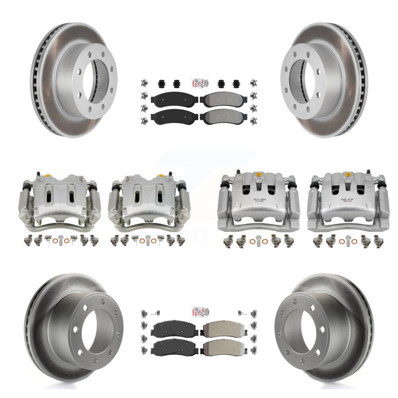 Transit Auto KCG-102702N Disc Brake Kit for 2009-2011 Ford F-250 Super Duty, Ford F-350 Super Duty - Front and Rear product image