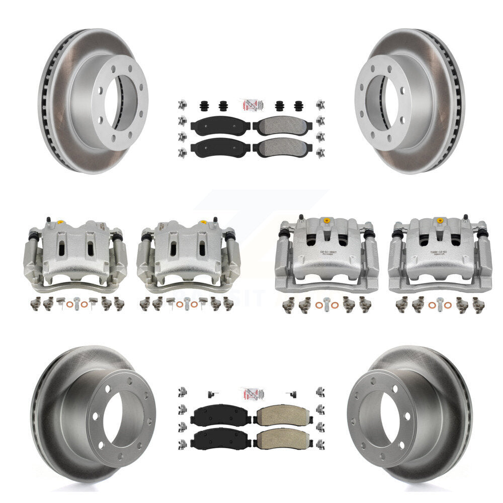 Transit Auto KCG-102703N Disc Brake Kit for 2010-2012 Ford F-250 Super Duty, Ford F-350 Super Duty - Front and Rear product image
