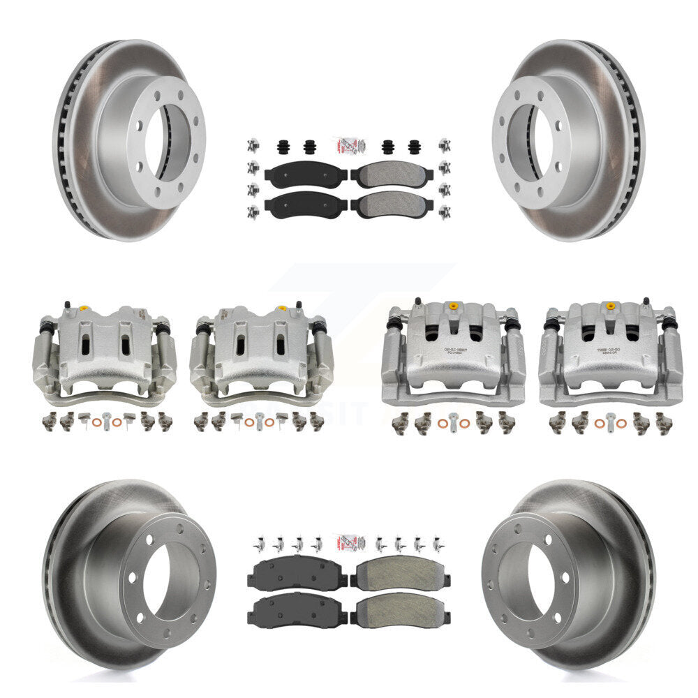 Transit Auto KCG-102708N Disc Brake Kit for 2008-2009 Ford F-250 Super Duty - Front and Rear product image