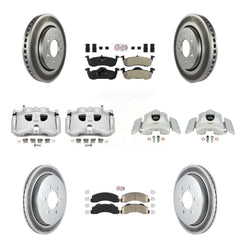 Transit Auto KCG-102717N Disc Brake Kit for 2010-2017 Ford Expedition, Lincoln Navigator - Front and Rear product image