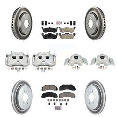 Transit Auto KCG-102718N Disc Brake Kit for 2010-2017 Ford Expedition, Lincoln Navigator - Front and Rear product image