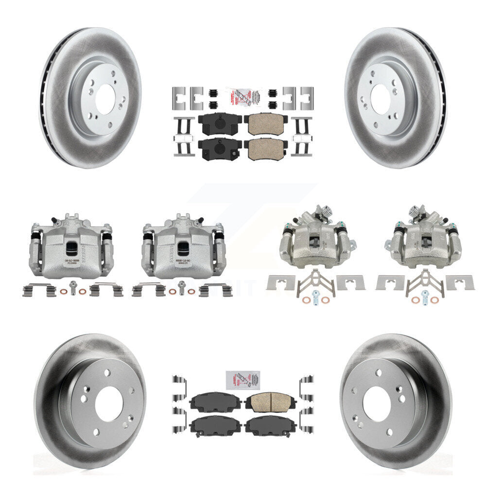 Transit Auto KCG-102723N Disc Brake Kit for 2002-2006 Acura RSX - Front and Rear product image