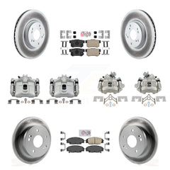 Transit Auto KCG-102723N Disc Brake Kit for 2002-2006 Acura RSX - Front and Rear product image