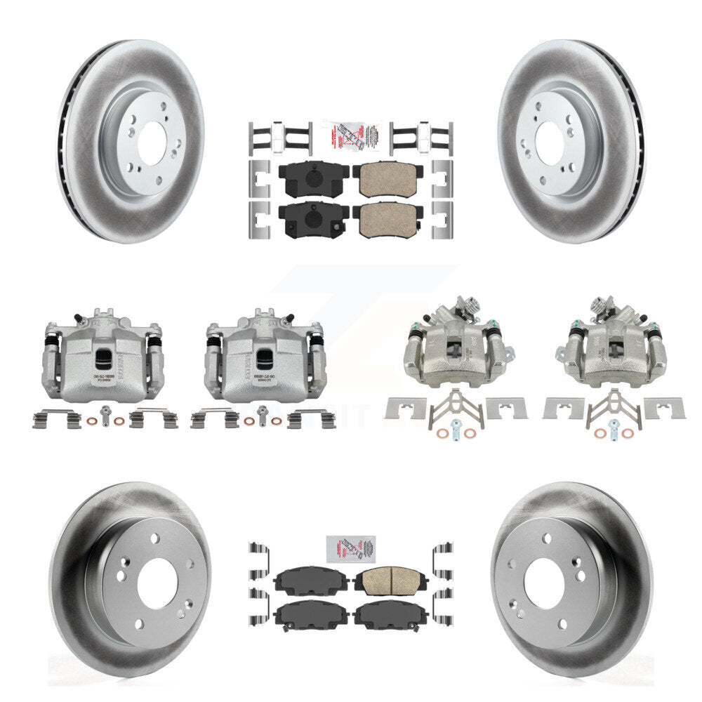 Transit Auto KCG-102725N Disc Brake Kit for 2002-2006 Acura RSX - Front and Rear product image