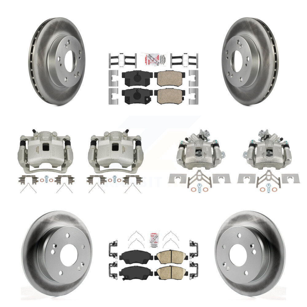 Transit Auto KCG-102726N Disc Brake Kit for 2002-2006 Honda Civic, Acura RSX - Front and Rear product image