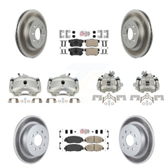 Transit Auto KCG-102728N Disc Brake Kit for 2002-2003 Honda Civic - Front and Rear product image