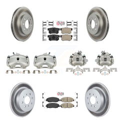 Transit Auto KCG-102729N Disc Brake Kit for 2002-2003 Honda Civic - Front and Rear product image