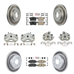 Transit Auto KCG-102730N Disc Brake Kit for 2002-2003 Honda Civic - Front and Rear product image