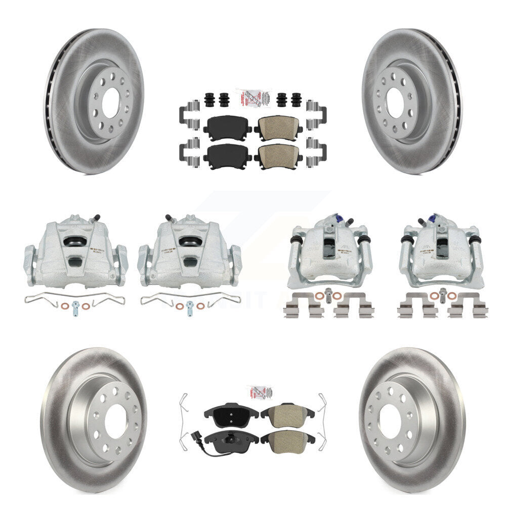 Transit Auto KCG-102731N Disc Brake Kit for 2009-2011 Volkswagen Tiguan - Front and Rear product image