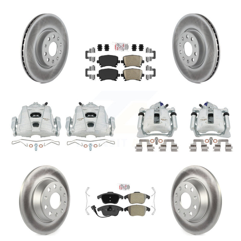 Transit Auto KCG-102731N Disc Brake Kit for 2009-2011 Volkswagen Tiguan - Front and Rear product image