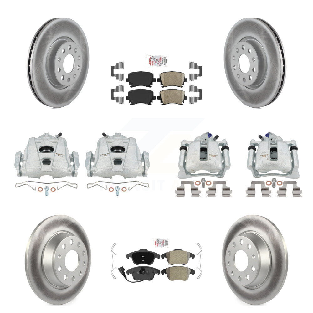 Transit Auto KCG-102732N Disc Brake Kit for 2009-2011 Volkswagen Tiguan - Front and Rear product image