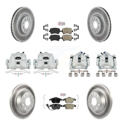 Transit Auto KCG-102732N Disc Brake Kit for 2009-2011 Volkswagen Tiguan - Front and Rear product image