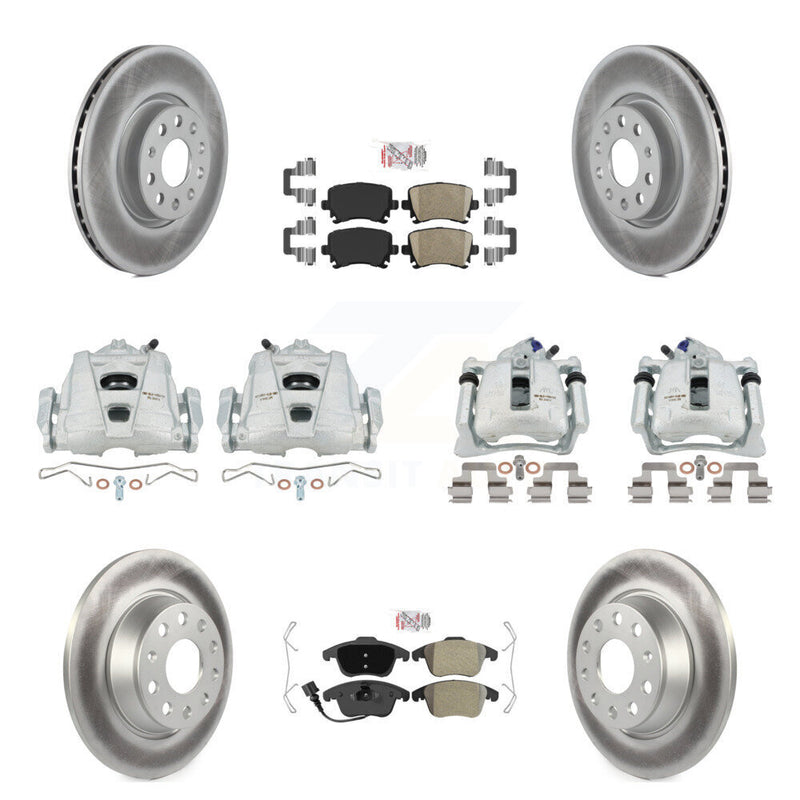 Transit Auto KCG-102732N Disc Brake Kit for 2009-2011 Volkswagen Tiguan - Front and Rear product image