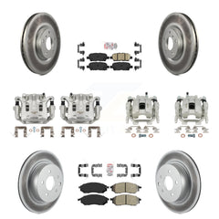 Transit Auto KCG-102733N Disc Brake Kit for 2008-2012 INFINITI EX35 - Front and Rear product image