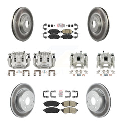 Transit Auto KCG-102734N Disc Brake Kit for 2008-2012 INFINITI EX35 - Front and Rear product image